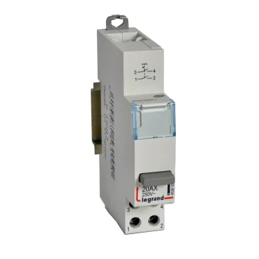 Выключатель кнопочный с фиксацией CX³ контакты 2НО | 412910 | Legrand