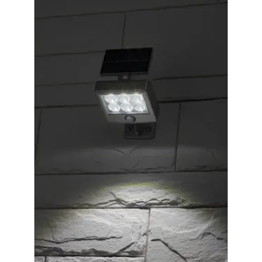 Прожектор с датчиком движения, на солнечной батарее, 6LED, 150 lm ERAFS048-08