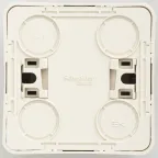 ЭТЮД Розетка наружная без заземления без шторок бежевая