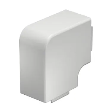 Крышка плоского угла кабельного канала WDKH 60x90 мм (ABS-пластик,белый)