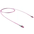 Оптический коммутационный шнур Duplex LC/UPC-LC/UPC 50/125 (OM4) 2 м