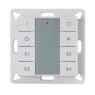 Панель управления 8-кн. ME6 DALI 8K-DIM-1G-4S | 4911005210 | Световые Технологии