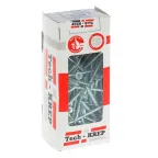 Шуруп универсальный 5х70 потайная головка, остроконечный, оцинкованный (100шт) - коробка