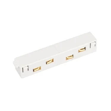 Коннектор прямой MAG-ORIENT-CON-I-POWER (WH) (Arlight, IP20 Пластик, 3 года) | 035805 | Arlight