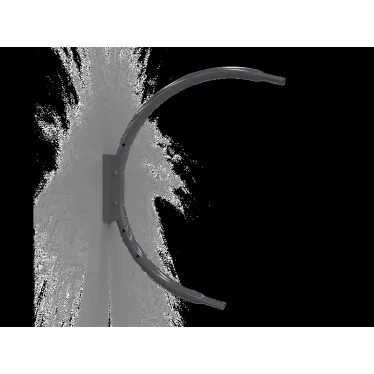 Кронштейн для монтажа на стены, колонны или потолок под углом 0, 15, 30 или 45 градусов