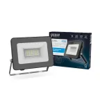 Прожектор светодиодный Qplus 20W 1800lm IP65 6500К черный |  613511320 | Gauss