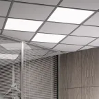 Светильник светодиодный ДВО 36 Вт 3300 лм 6500К AC 220В IP20 595х595х19мм призма Офис Gauss