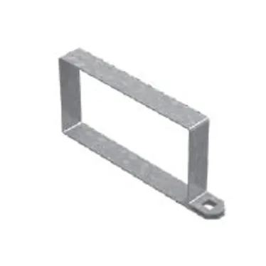 Хомут крышки поясной 150х150, толщина 1,0 мм, Сендзимир цинк