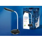 Светильник настольный 7W Механический выключатель TLD-561 Black/LED/450Lm/4500K Черный
