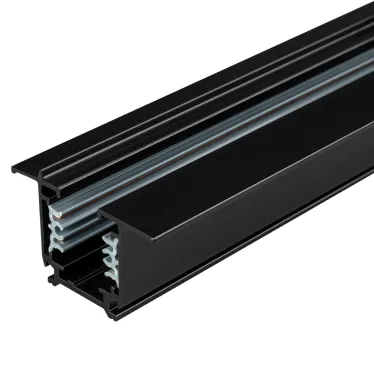 Трек встраиваемый LGD-4TR-TRACK-F-1000-BK-M (C) (Arlight, IP20 Металл, 3 года) | 028837(1) | Arlight