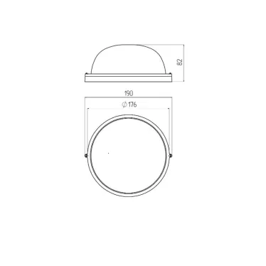 Светильник под лампу с цоколем Е27 НБП 03-60-001