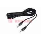 Аудио кабель 3.5 мм штекер - штекер, 1.5 м