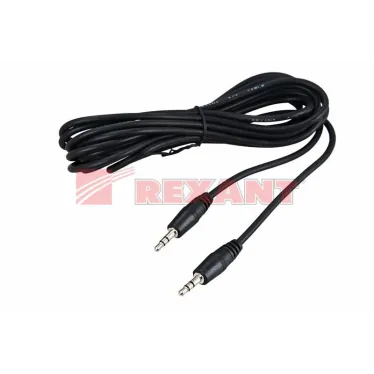 Аудио кабель 3.5 мм штекер - штекер, 1.5 м