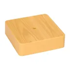                  Коробка разветвительная KMP-030-032 (104х104х28) светлое дерево PROxima
               