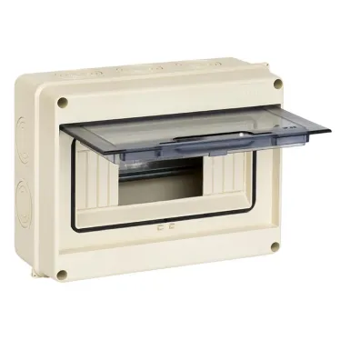 Щит распределительный навесной ЩРн-П-8 IP65 пластиковый 147х203х89