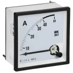 Амперметр Э47 40/5А класс точности 1,5 96х96мм