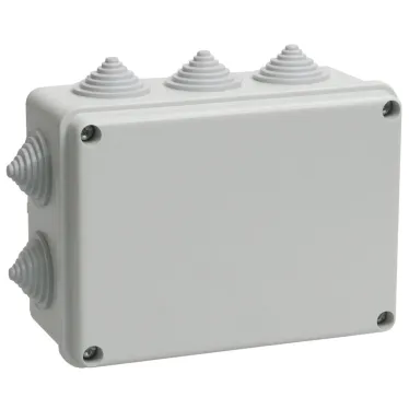 Коробка распределительная 150х110х070 серая IP55 КМ41242
