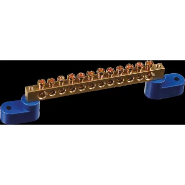 Шина нулевая на двух угловых изол NBB-M69-12C2/B