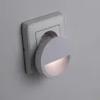 Ночник светодиодный 0.45w круг белый