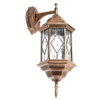 Светильник НБУ-60w вниз Е27 IP44 черный/золото