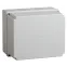 Коробка КМ41274 распаячная для открытой проводки 240х195х165мм IP55 (RAL7035 кабельные вводы 5 шт)