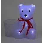 Фигура LED Медвежонок с корзинкой, 3АА ENIOF - 12
