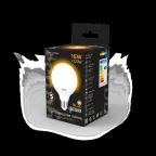 Лампа светодиодная LED 16 Вт 1480 лм 3000К шар G95 теплый E27 AC 220В Black Gauss