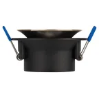 Светильник встраиваемый декоративный KL103 BK/GD MR16 GU5.3 черный золото