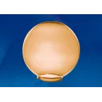 Рассеиватель в форме шара для садово-парковых светильников. Диаметр - 250мм. Тип соединения с крепежным элементом - посадочный. Материал - САН-пластик. Цвет - бронзовый. Упаковка - 4 шт. в групповой картонной коробке.UFP-R250B BRONZE