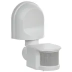 Датчик движения ДД 008 белый, макс. нагрузка 1100Вт, угол обзора 180град., дальность 12м, IP44, IEK