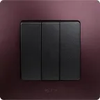 ETIKA Рамка 1 пост сливовая