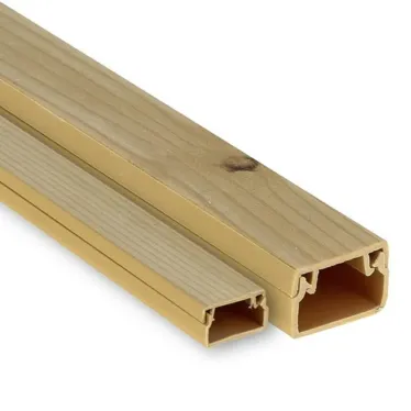 Канал кабельный 25х25 (свет. дерево) -Plast