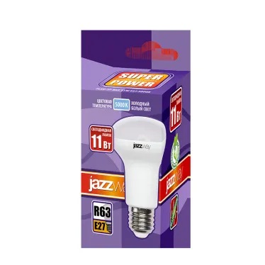 Лампа светодиодная рефлекторная LED 11Вт E27 R63 230/50 холодный