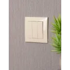 Валенсия выключатель 3-кл. 10А кремовый