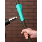 Трубка термоусаживаемая ТУТ нг 30/15 зелёная рулон PROxima