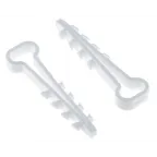 Дюбель-хомут 6х12 полипропилен белый Simple (10шт)