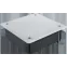 Коробка NSS-DB-HW-115-115-45-BL распаячная скрытого монтажа с мет. лапками и крышкой черная 115х115х45