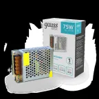 Блок питания для светодиодной ленты 75 Вт AC 176-264В Uвых 12В IP20 110х78х35мм Basic Gauss