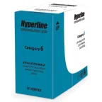 Витая пара U/UTP кат 6 4 пары AWG24 patсh без разделителя IN PVC желтый 305м