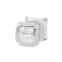 Коробка клеммная 93х93х62 мембраны 5-пол. 0.75-4 кв.мм серая РР IP66