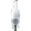 Лампа светодиодная LED 7вт E14 теплый матовая свеча на ветру