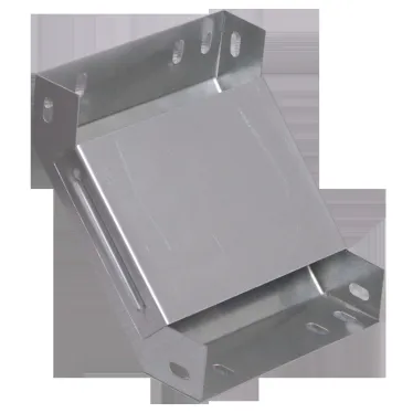 Поворот на 90 градусов вертикальный внутренний 80х100