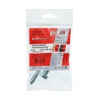 Шуруп DIN571 10х80 сантехнический, шестигранная головка (2шт) - пакет