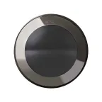 Рамка 1 пост, груг, S88, воронёная сталь