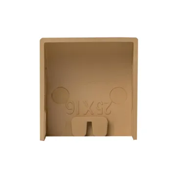 Заглушка (25х16) (4 шт) Plast под светлое дерево