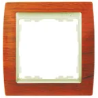 Рамка на 3 поста, S82, вишня - шампань