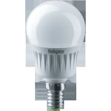 Лампа светодиодная LED 7вт E14 белый шар