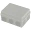 Коробка распаячнаяKOR-150-110-70-11g-2MP двухкомпонентная безгалогенная атмосферостойкая 150х110х70мм прямой монтаж