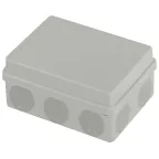                  Коробка распаячнаяKOR-150-110-70-11g-2MP двухкомпонентная безгалогенная атмосферостойкая 150х110х70мм прямой монтаж
               