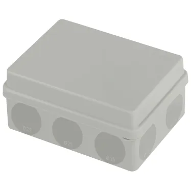 Коробка распаячнаяKOR-150-110-70-11g-2MP двухкомпонентная безгалогенная атмосферостойкая 150х110х70мм прямой монтаж